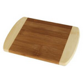 Totally Bamboo 2-Tone Cutting Board (8" x 5 3/4) with Laser Engraving. TOP SELLER. FREE VIRTUAL